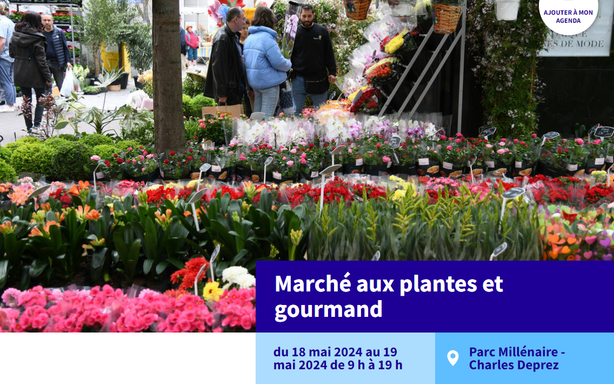 stand crêpes au marché gourmand